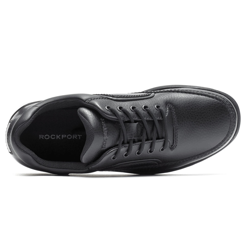 Tenis Rockport Homem Pretas - Ridgefield Eureka - 89415FQLH